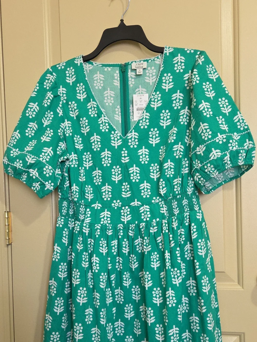 J. Crew lightweight emerald